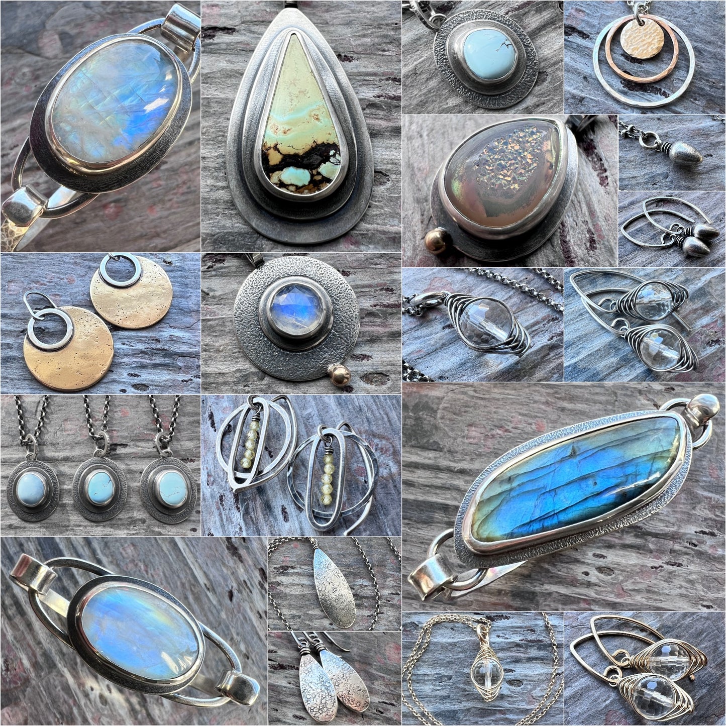 Sterling Silver Teardrop Earrings | Long Teardrop Dangle Earrings
