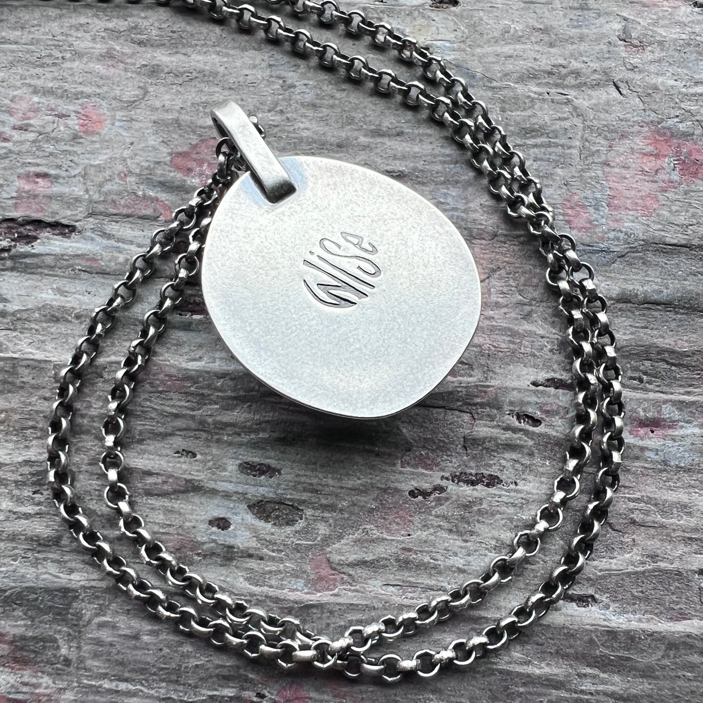 Sterling Silver Turquoise Necklace | Freeform Genuine Turquoise Pendant