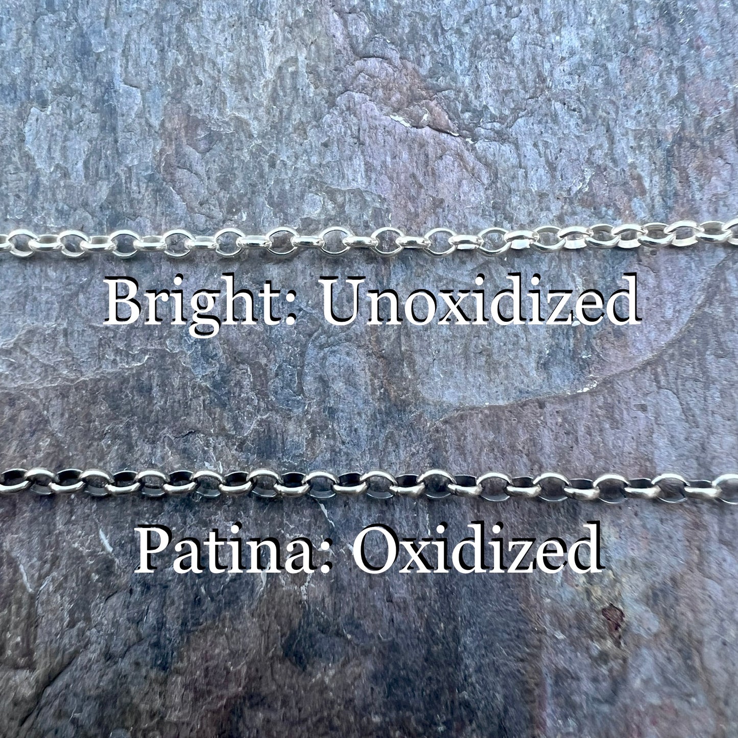 Sterling Silver Lightweight Oval Cable Chain with Sterling Silver Lobster Claw Clasp and 3-inch Extender (2x2.5mm Link Size)