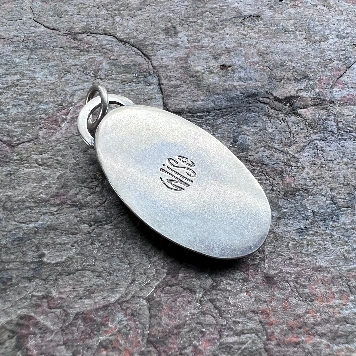 Pearl, Kyanite, and Turquoise Sterling Silver Pendant - One-of-a-Kind Handmade Pendant