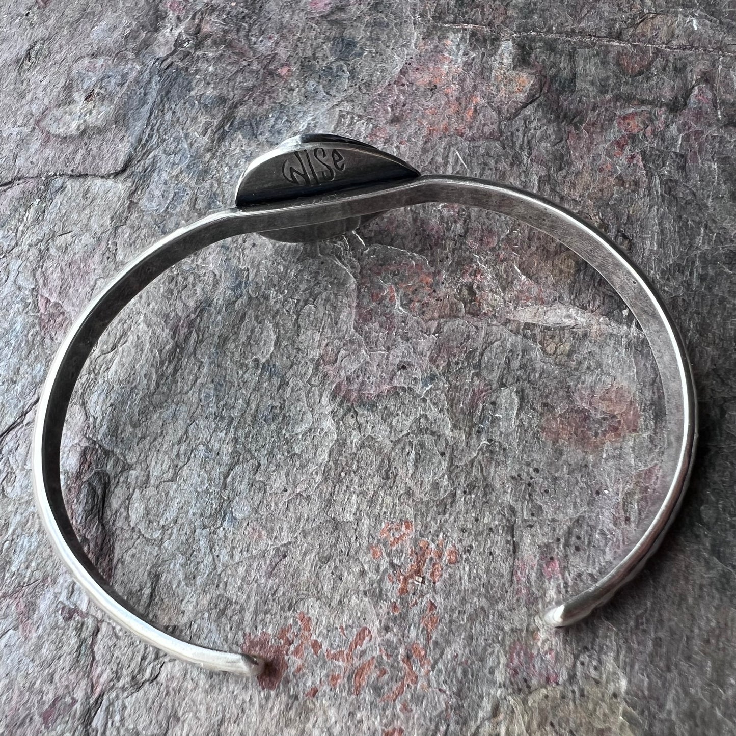 Rainbow Moonstone Sterling Silver Bracelet - Handmade One-of-a-kind Bracelet
