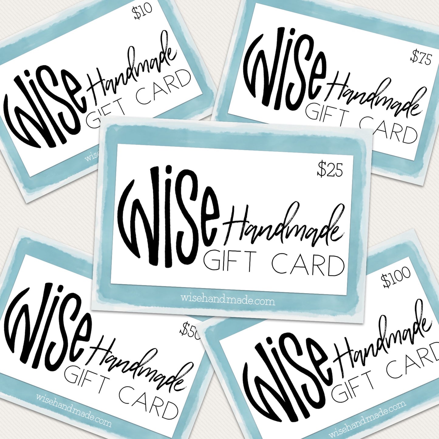 Wise Handmade Gift Card