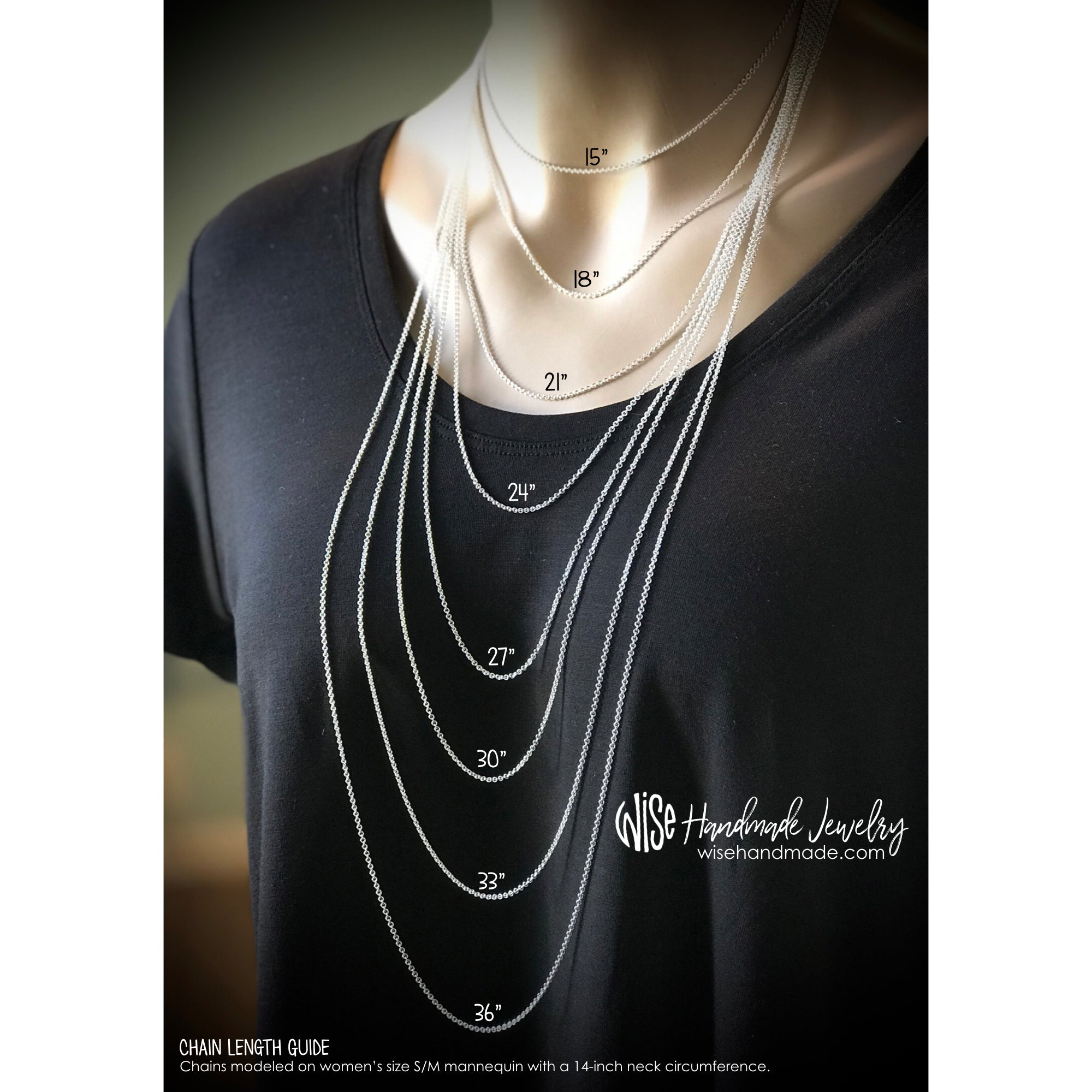 Mixed Metal Chain Necklace – Zalias Jewelry